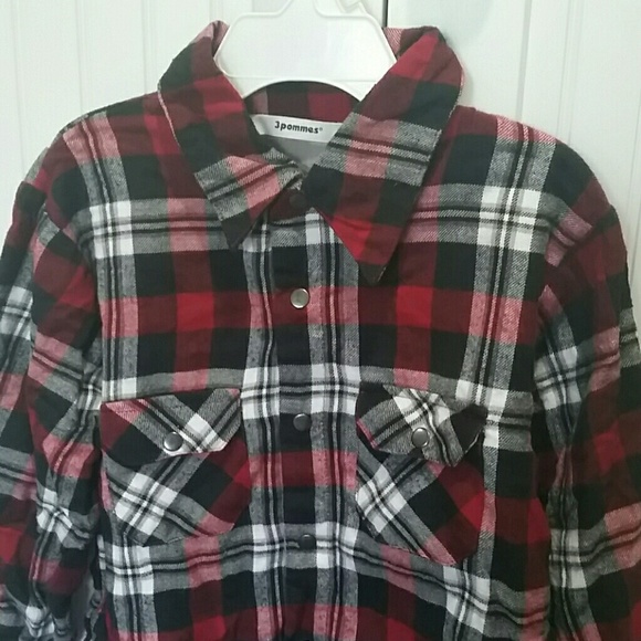Boys Plaid Button-Down - Picture 2 of 7
